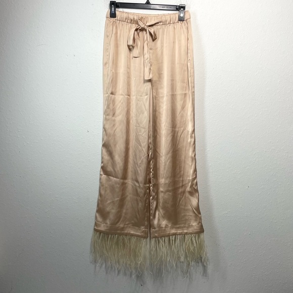 NWT L'Academie The Chantal Pant in Ivory Cream Small P488 - Picture 2 of 13